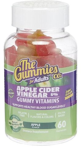 The Gummies Co. Apple Cider Vinegar (60 Gummies)
