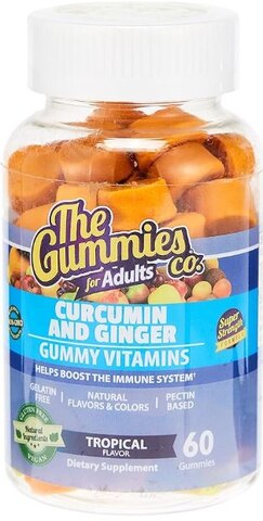 The Gummies Co. Curcumin and Ginger (60 Gummies)