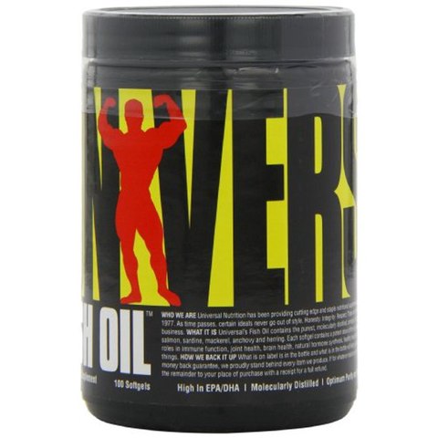 Universal Nutrition Fish Oil (100 Tablets)