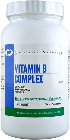Universal Nutrition Vitamin B Complex 100 Tab