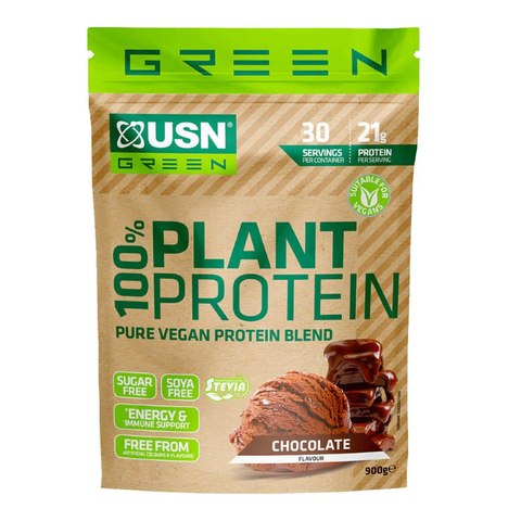 USN 100% Plant Protein Chocolate (900g)