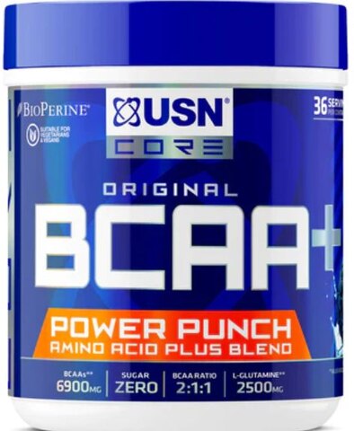 USN BCAA Power Punch Blue Raspberry (400g)