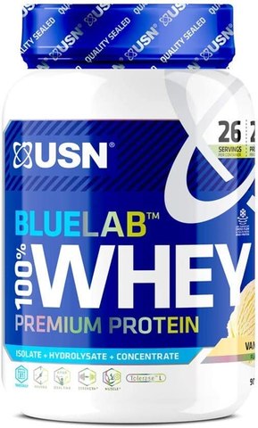 USN Blue Lab 100% Whey Vanilla (908g)