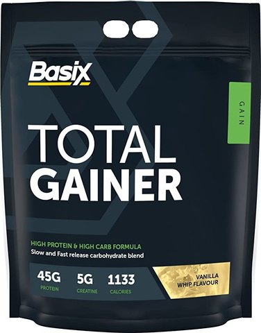Basix Total Gainer - Vanilla Whip - 15 Lb