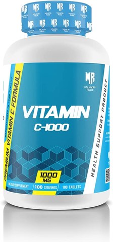 Muscle Rulz Vitamin C1000 (100 Tablets)