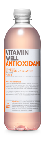 Vitamin Well Antioxidant Drink Peach (500ml)