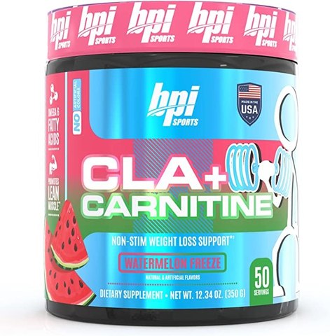 BPI Sports CLA + Carnitine – Conjugated Linoleic Acid Watermelon Freeze