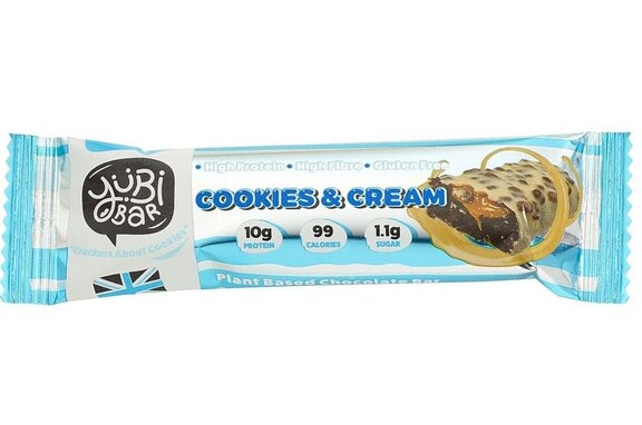 YuBi Plant-Based Protein Bar Cookies and Cream (35g)