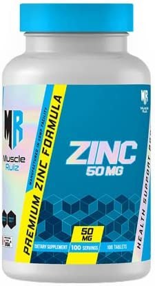 Muscle Rulz Zinc (100 Tablets)