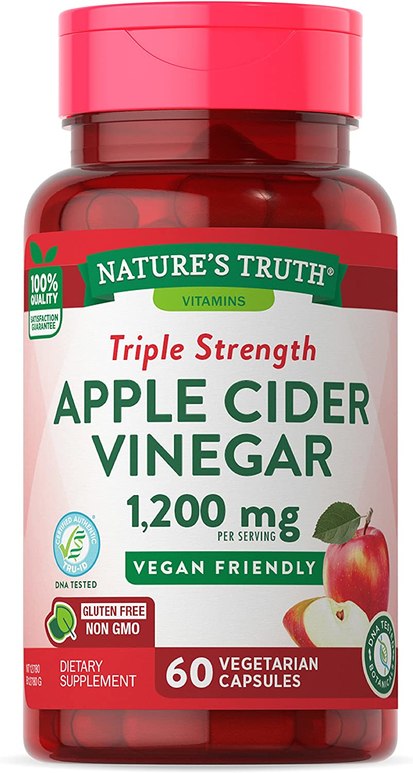 Nature&#039;s Truth Apple Cider Vinegar (60 Tablets)