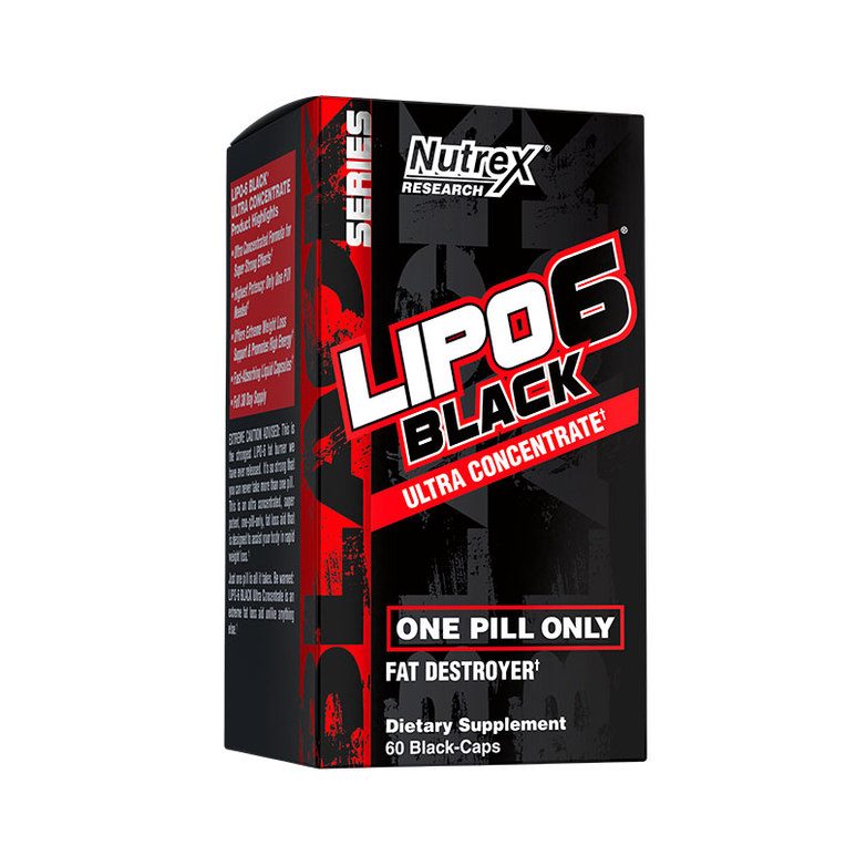 LIPO-6 Black Ultra Concentrate One Pill Fat Burner 60 Caps