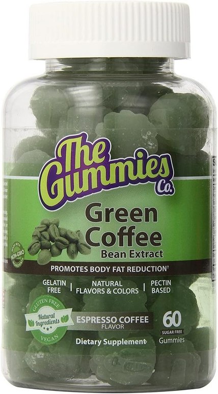 The Gummies Co. Green Coffe Espresso Coffee (60 Gummies)