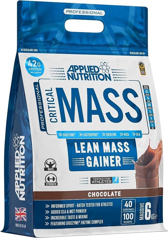 Applied Nutrition Critical Mass Chocolate (6kg)