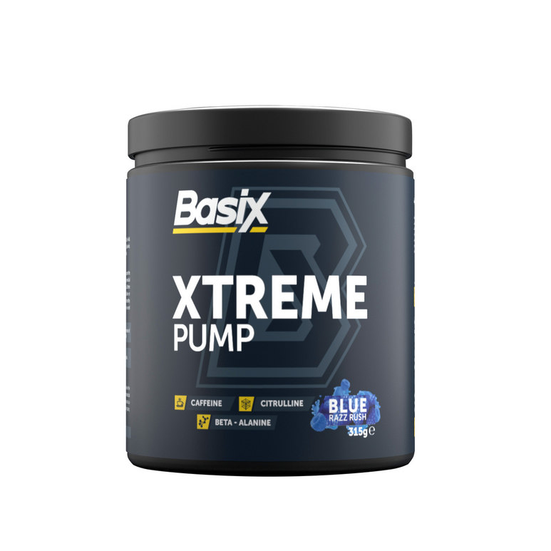 Basix Xtream Pump Blue Razz Rush 315gm