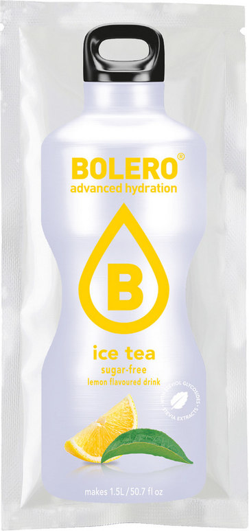 Bolero Advanced Hydration Ice Tea Lemon Flavoured Powder Drink (9g)