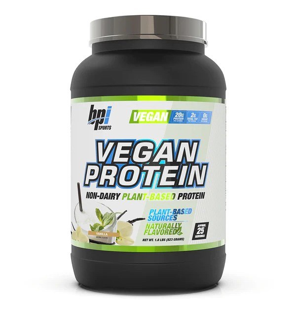 BPI Sports Vegan Protein Vanilla (1,8lb) 25 Servings