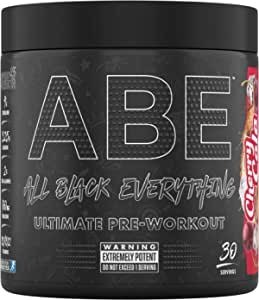 Applied Nutrition ABE All Black Everything Pre Workout Powder Energy 30 Servings (Cherry Cola)