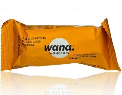 Wana WaffAnd&#039;Cream Bar Cocoa with Salty Caramel