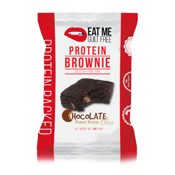 Eat Me Guilt Free Protein Brownie Chocolate Peanut Butter Bliss (60g)