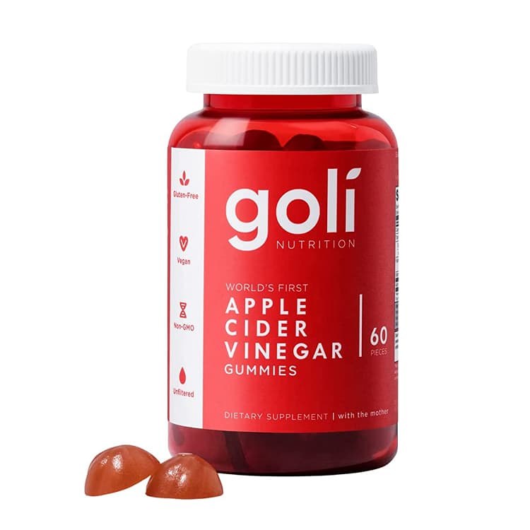 Goli Nutrition Apple Cider Vinegar Gummy Vitamins, 300 g, 60 Pieces