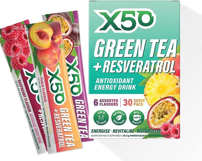 Tribeca Health Green Tea X50 Assorted 30 Servings