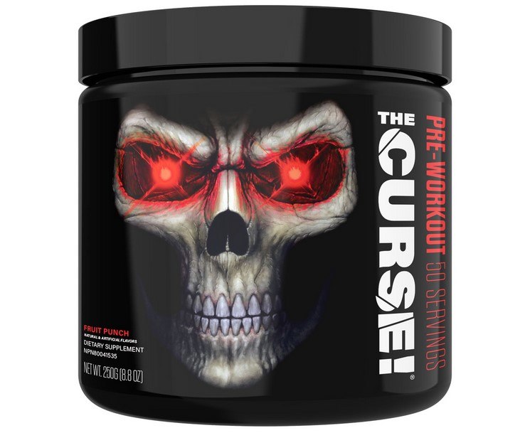 JNX Sports The Curse Pre-Workout Powder Fruit Punch (250g) 4