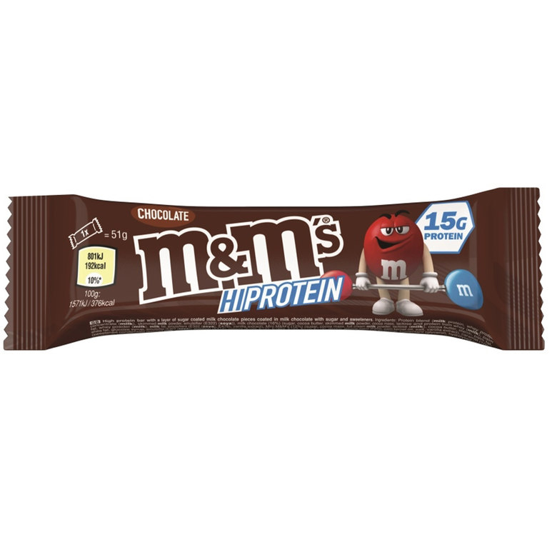 M&M Hi Protein Chocolate (51g)