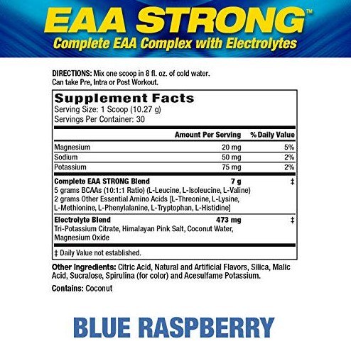 MHP Eaa Strong Blue Raspberry (304g) 4