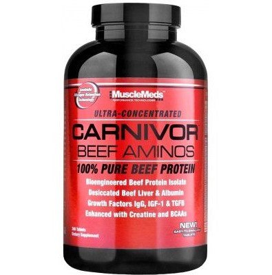 MuscleMeds Carnivor Beef Amino 300 Tabs