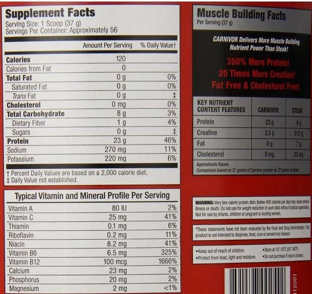 MuscleMeds Carnivor Beef Protein Isolate Chocolate 4.5lbs 2