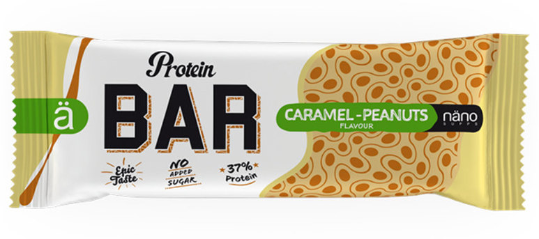 Nanosupps Protein Bar Caramel-Peanuts (20g)