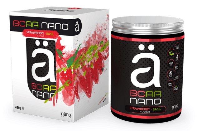NanoSupps Bcaa Strawberry Basil 420g