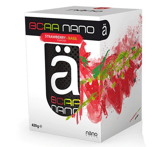 Nanosupps BCAA Nano Strawberry Basil (420g) 2
