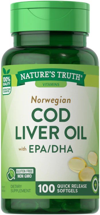Nature&#039;s Truth COD Liver Oil (100 Tablets)