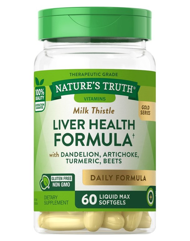 Nature&#039;s Truth Liver Health Formula, 60 Softgels