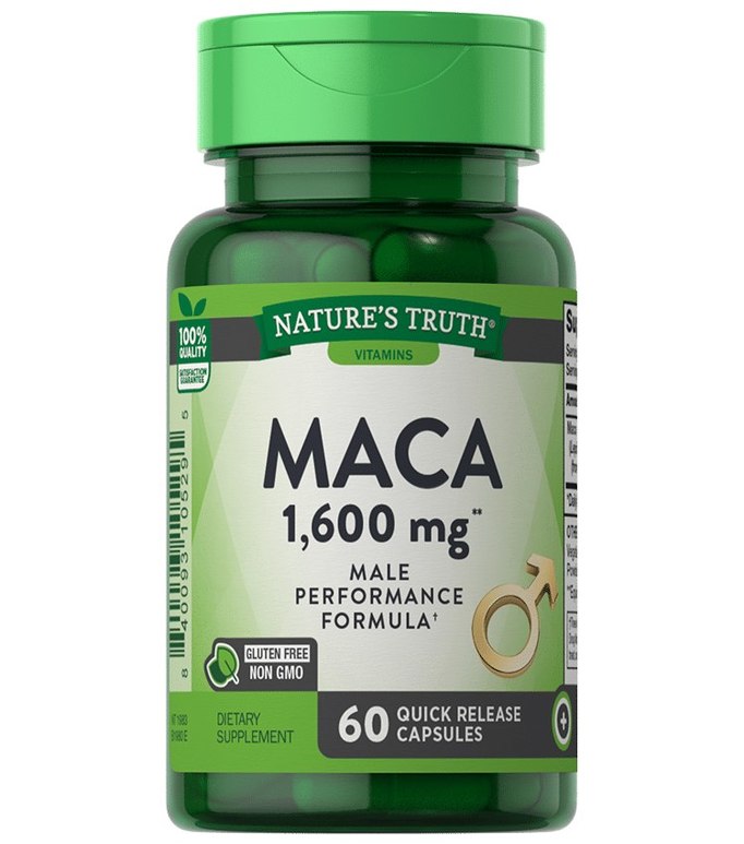 Nature&#039;s Truth Maca 1600mg (60 Tablets)