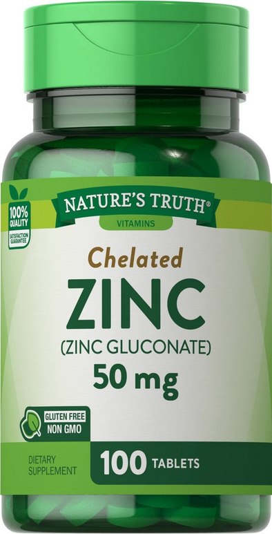 Nature&#039;s Truth Zinc (100 Tablets)