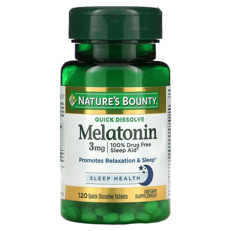 Natures Bounty Melatonin 5mg (120 Tablets)