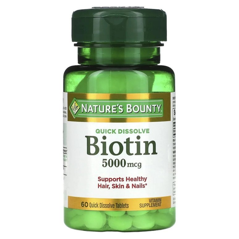 Natures Bounty Quick Dissolve Biotin (60 Tablets)