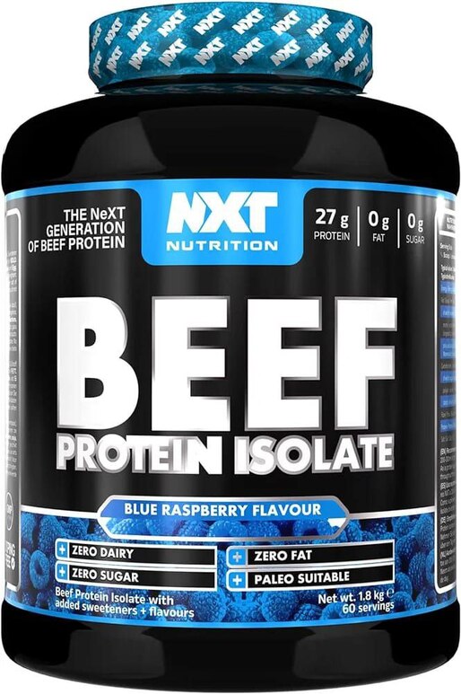 NXT Beef Protein Isolate Icy Blue Razz (1.8kg)