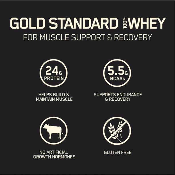 Optimum Nutrition Gold Std 100% Whey C&C 5lb 4/Cs 5