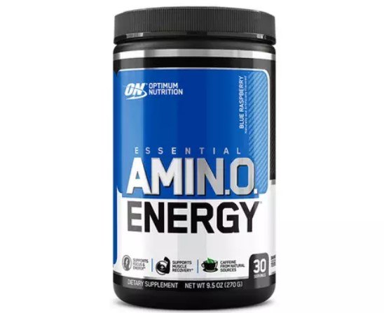 Optimum Nutrition Amino Energy Blue Rasberry 30 Servings 6/Cs