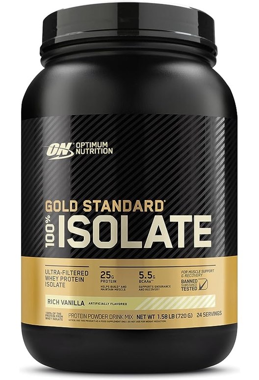 Optimum Nutrition Gold Standard 100% Isolate Rich Vanilla (1.58lbs)