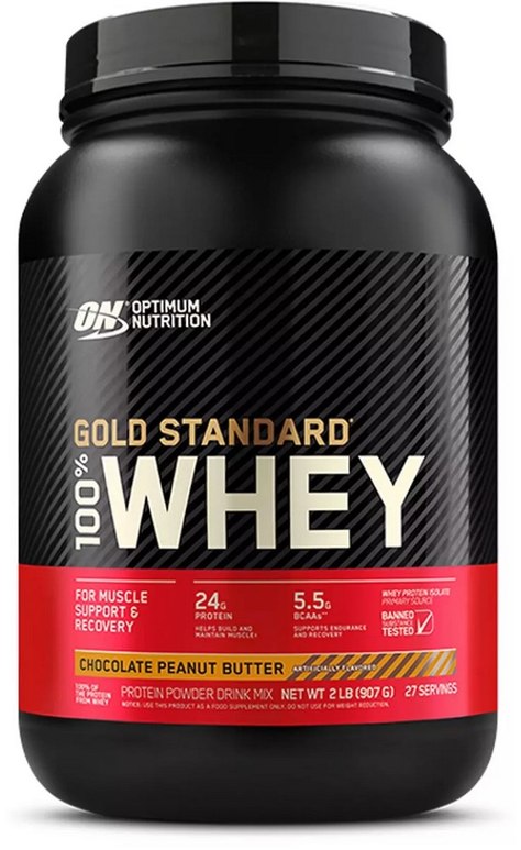 Optimum Nutrition Gold Standard 100% Whey Chocolate Peanut Butter (2lbs)