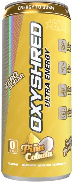 EHPlabs OxyShred Ultra Energy RTD Pina Colada (355ml)