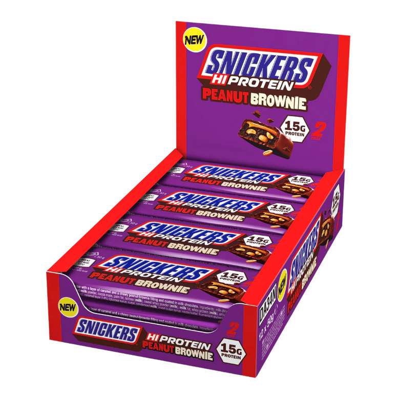 SNICKERS Hiprotein Bar Peanut Butter Brownie 50 gm
