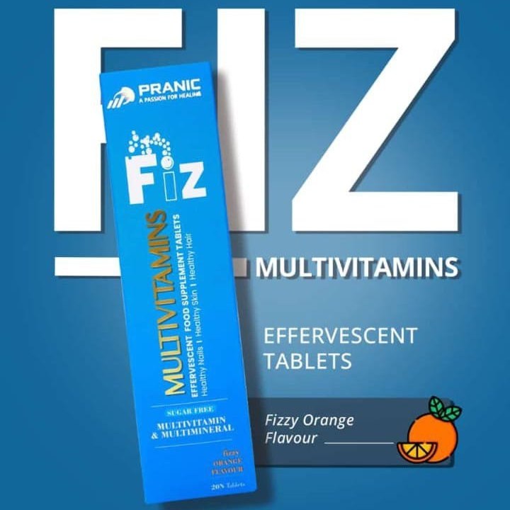 Pranic FIZ Multi Vitamin Orange (20 Tablets)