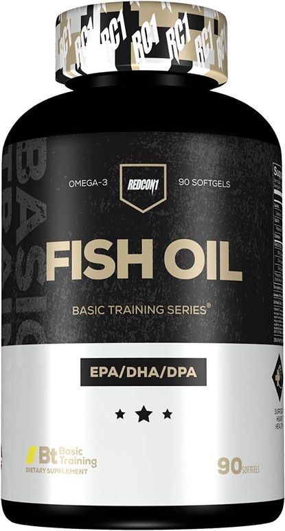 Redcon1 Basic Training Fish Oil 1500Mg 90Servings