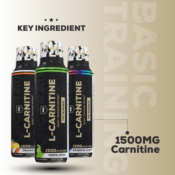 Redcon1-Basic Training L-Carnitine Liquid 1500mg 30sv Green Apple 2