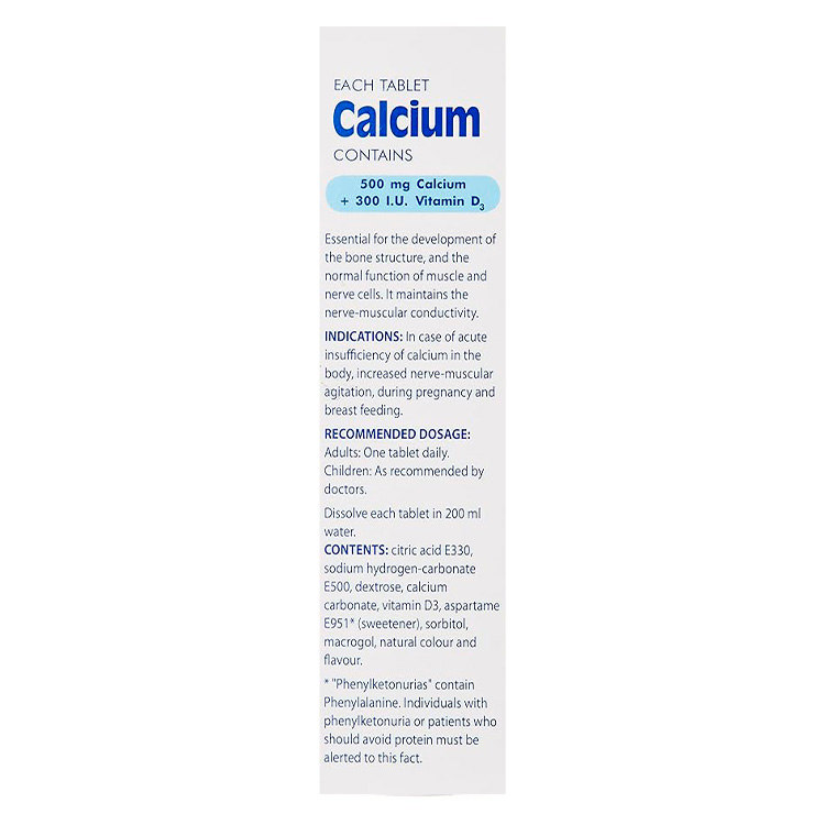 Sano Vit Calcium +D (20 Tablets) 2